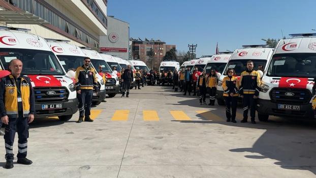 Aydın'da 16 yeni ambulans hizmete alındı