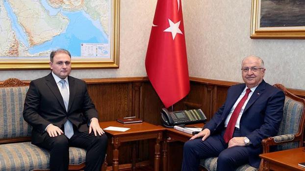 Bakan Güler, Azerbaycanlı mevkidaşı Mustafayev ile görüştü