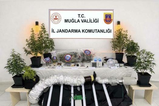 Muğla'da şubat ayındaki uyuşturucu operasyonlarında toplam 12 tutuklama
