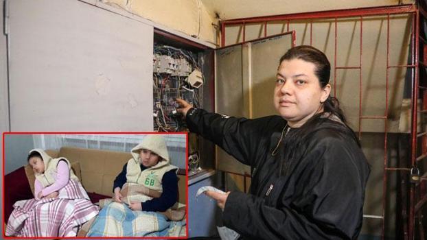 Biri otizmli, 2 çocuğuyla eşinden kalan maaşla yaşamını sürdürmeye çalışıyor