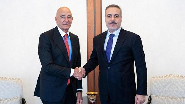 Bakan Fidan, ABD Büyükelçisi Barrack'ı kabul etti