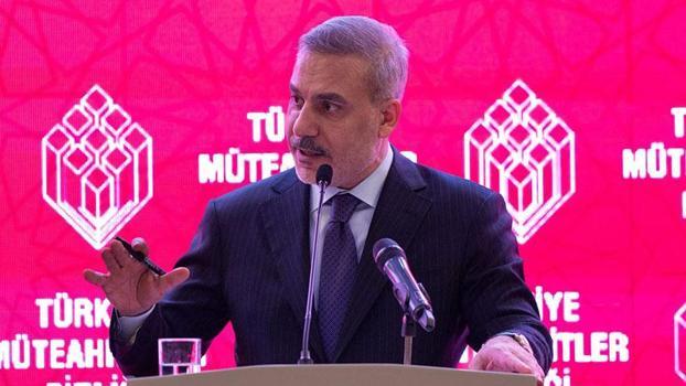 Bakan Fidan, Türkiye Müteahhitler Birliği’nin iftar programına katıldı