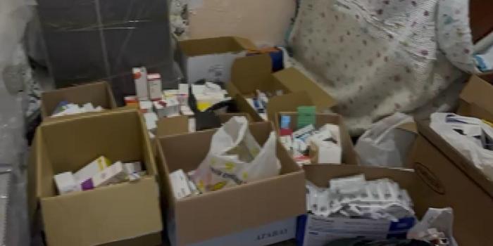 Kozmetik dükkanında kaçak ilaç ve tıbbi cihaz ele geçirildi