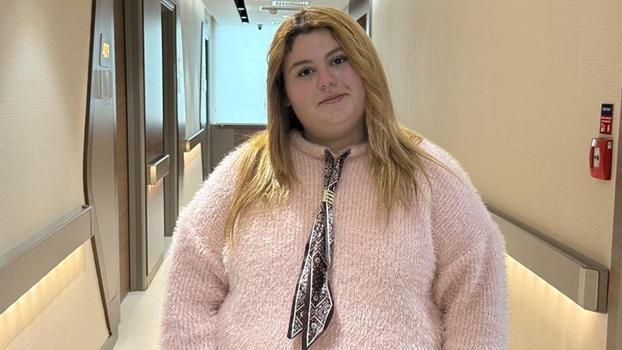 14 yaşındaki Rabia ameliyatla 20 kilo verdi; hedefi 37 kilo daha vermek