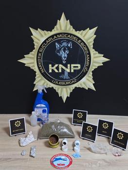 Lüleburgaz'da evinde uyuşturucu ele geçirilen şüpheli tutuklandı