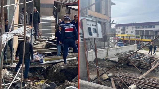 Sağlık ocağı inşaatında 3'üncü kattan düşen işçi ağır yaralandı