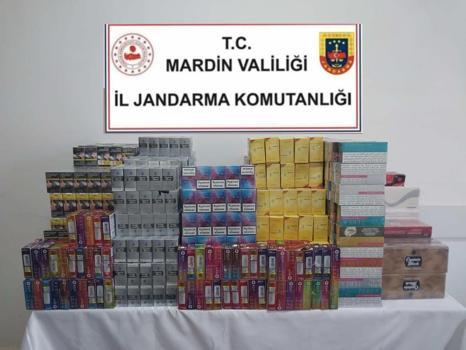 Mardin’de kaçak sigara operasyonunda 1 gözaltı