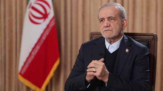 İran Cumhurbaşkanı Pezeşkiyan: Ara buluculuk çabalarının muhatabı çatışmayı başlatanlardır