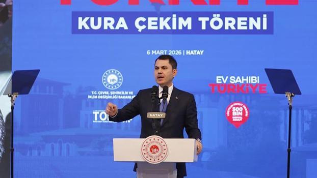 Bakan Kurum: 500 bin konut için çalışacağız, başaracağız