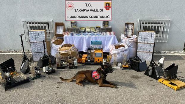 Sakarya'da kaçak tütün operasyonu: 3 gözaltı