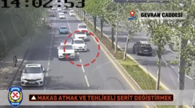 Diyarbakır’da KGYS ile tespit edilen trafik ihlallerine ceza