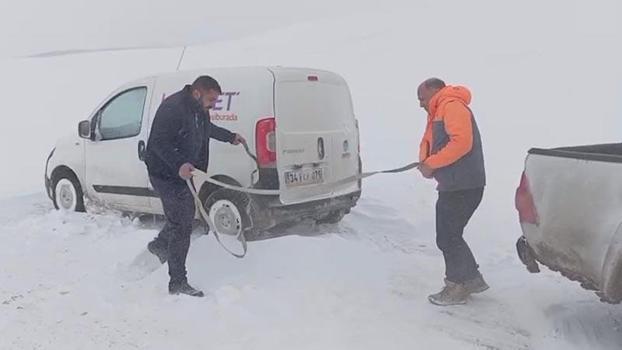 Kars’ta tipi ve buzlanma