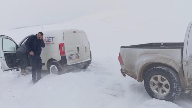 Kars’ta tipi ve buzlanma