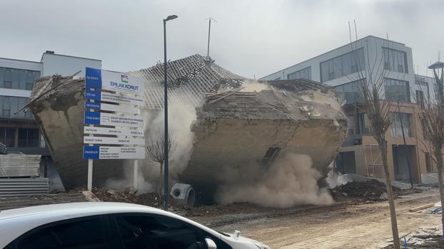 Malatya'da cami inşaatında göçük; 1 yaralı