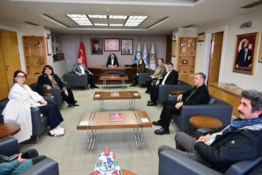 Başkan Yılmaz’a akademik oda başkanları ve yöneticilerinden ziyaret