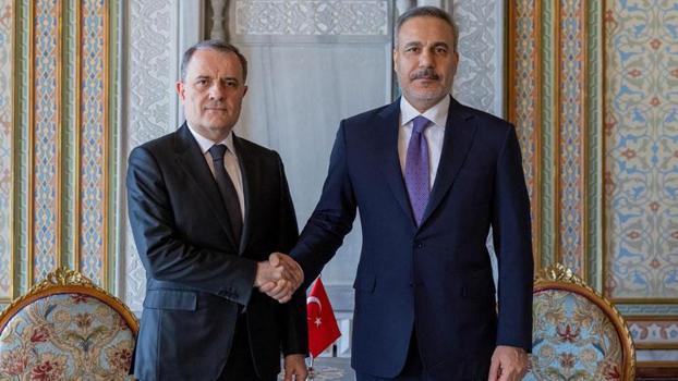 Bakan Fidan Azerbaycan Dışişleri Bakanı Ceyhun Bayramov ile bir araya geldi