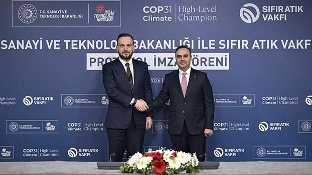 Sanayi ve Teknoloji Bakanlığı ile Sıfır Atık Vakfı arasında işbirliği protokolü imzalandı