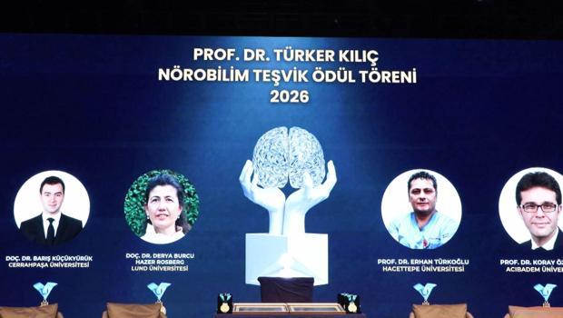 İstinye Üniversitesi’nde ‘Prof. Dr. Türker Kılıç Nörobilim Teşvik Ödülü’ sahibini buldu