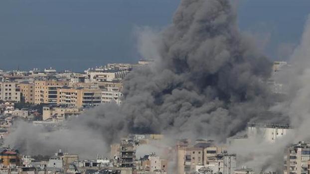 İsrail, Beyrut'taki bir otele hava saldırısı düzenledi: 4 ölü, 10 yaralı