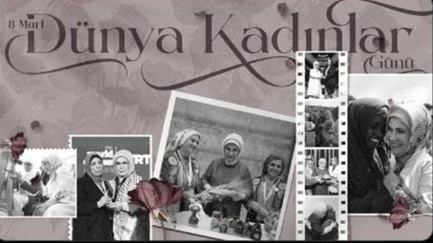Emine Erdoğan'dan 'Dünya Kadınlar Günü' mesajı