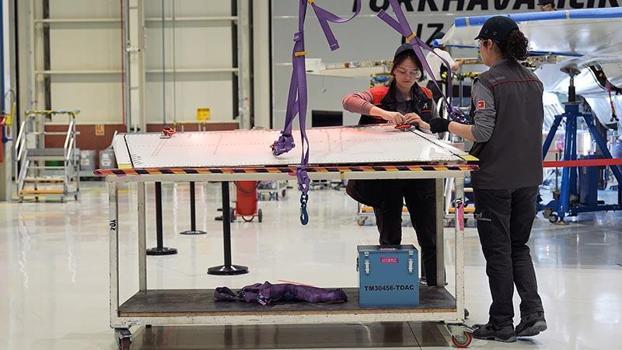 Milli muharip uçak KAAN'a Türk kadınının imzası