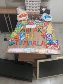 Taraftar derneği görünümlü kahvehaneye kumar baskını