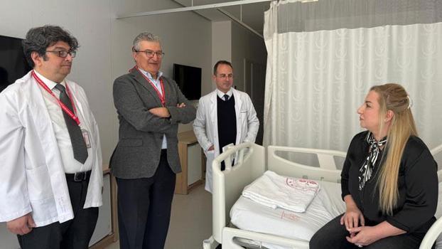 Göğüs boşluğundaki tümör, 5 saatlik operasyonla çıkarıldı