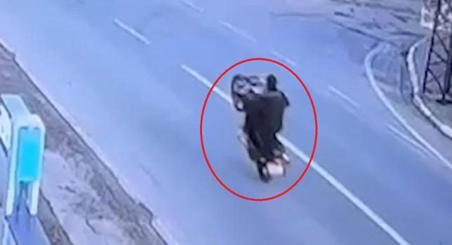 Nevşehir’de motosikletin önünü kaldıran sürücüye 48 bin TL ceza