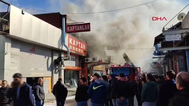 Zeytinburnu Demirciler Sitesi'nde yangın