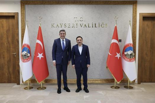 Kapadokya Alan Başkanı Aslanbay'dan Vali Çiçek'e ziyaret