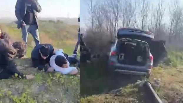 Takiple durdurulan cipten 6 kaçak göçmen çıktı, sürücü tutuklandı