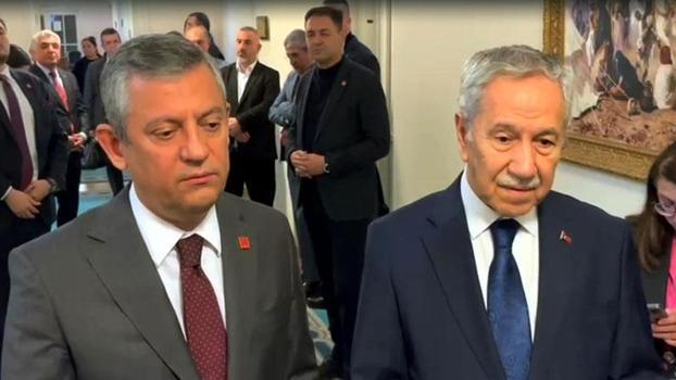 Özgür Özel'den Bülent Arınç'a ziyaret