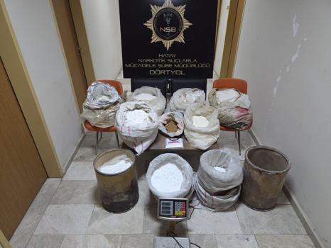 Dörtyol'da uyuşturucu operasyonu