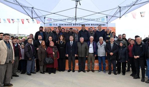 Tekirdağ Büyükşehir Belediyesi'nden arıcılara destek