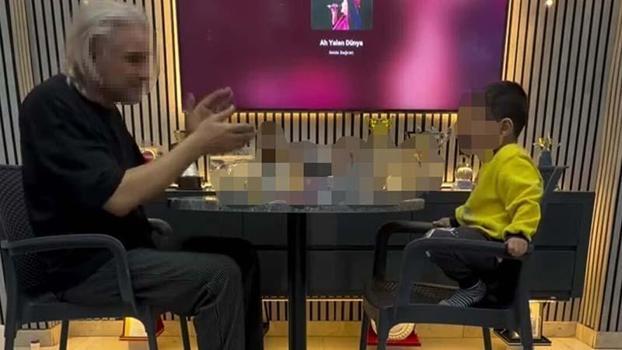 3 yaşındaki çocuğunu alkol masasına oturtan baba adli kontrolle serbest