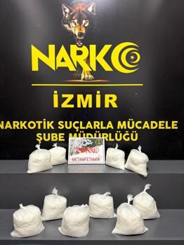 Kargo firmasına operasyon; 9 kilo metamfetamin ele geçirildi