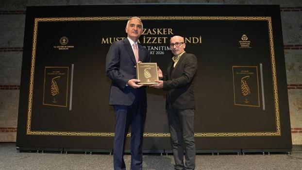 Bakan Ersoy 'Kazasker Mustafa İzzet Efendi' kitabının lasmanına katıldı