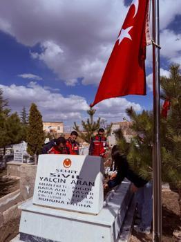 Niğde’de şehitliklere ziyaret