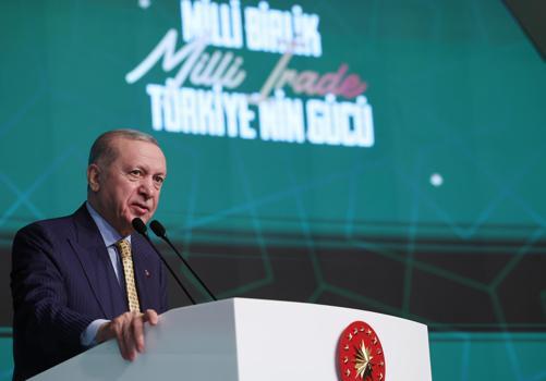 İstanbul- Cumhurbaşkanı Erdoğan: Ülkemizi bu ateş çukurundan uzakta tutmak birinci önceliğimizdir