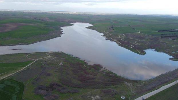 Dip seviyeyi gören Türkmenli Barajı'ndaki doluluk yüzde 11'e yükseldi