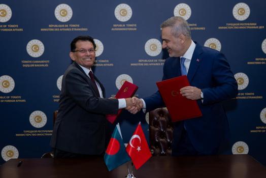 Bakan Fidan, Bangladeşli mevkidaşı Khalilur Rahman ile görüştü (2) / Fotoğraflar