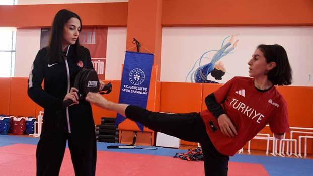 Paralimpik tekvandocu Nurcihan'ın hedefi 2028 Los Angeles