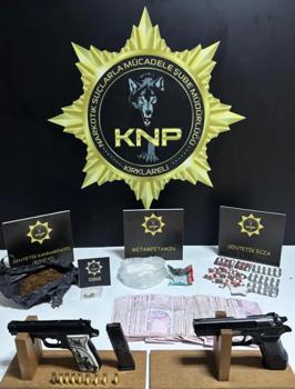 Kırklareli'de uyuşturucu operasyonunda 2 tutuklama