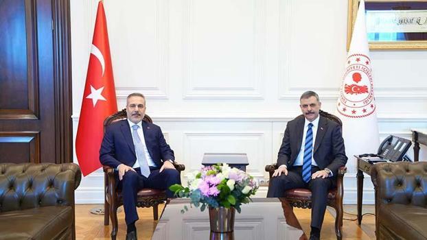 Bakan Fidan, İçişleri Bakanı Çiftçi'yi ziyaret etti