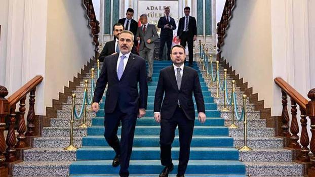 Bakan Fidan'dan, Bakan Gürlek'e ziyaret