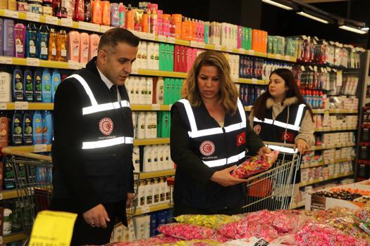 Van'da bayram öncesi marketlerde denetim