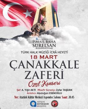 'Bir Destandır Çanakkale' konseri