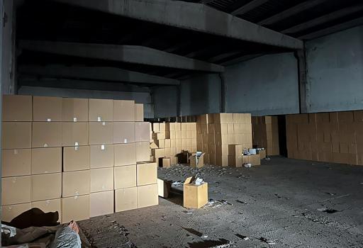 Depoda 144 milyon kaçak makaron ele geçirildi; 1 şüpheli tutuklandı