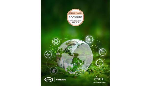 OYAK Çimento'ya sürdürülebilirlikte 'bronz madalya'