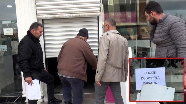 'Cenaze dolayısıyla kapalıyız' yazısı asılan kuyumcuda 50 milyon liralık vurgun iddiası